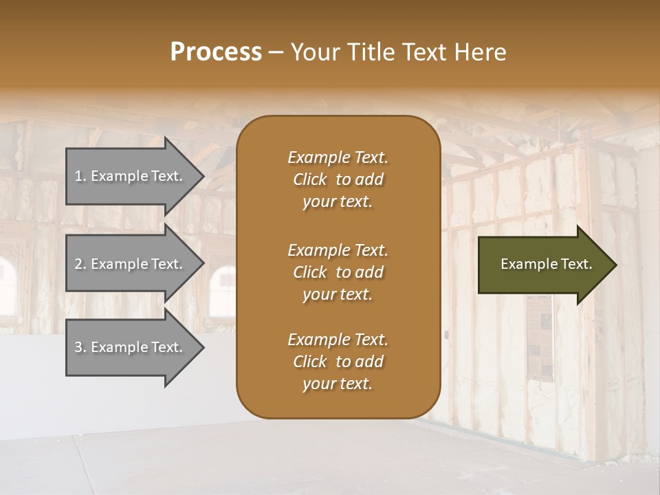 Construction Foam Insulation PowerPoint Template
