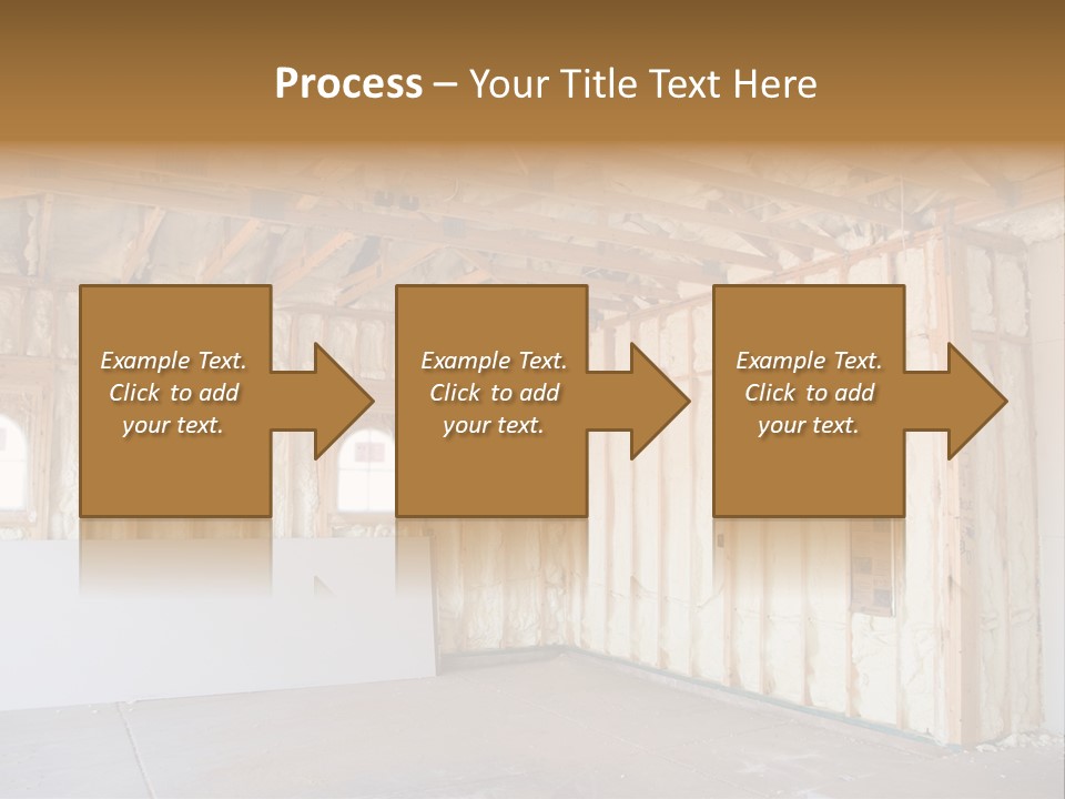 Construction Foam Insulation PowerPoint Template