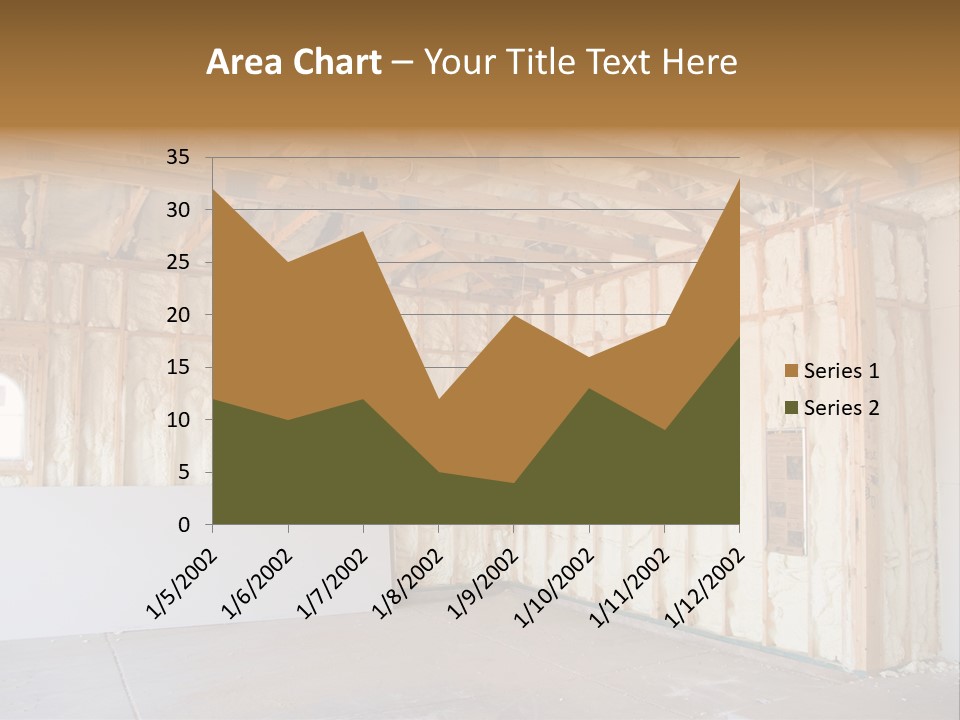Construction Foam Insulation PowerPoint Template