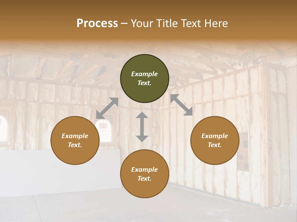 Construction Foam Insulation PowerPoint Template