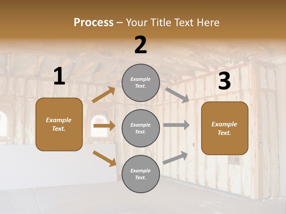 Construction Foam Insulation PowerPoint Template