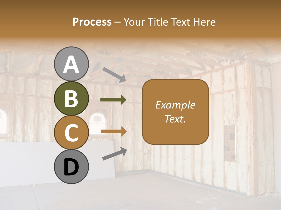 Construction Foam Insulation PowerPoint Template