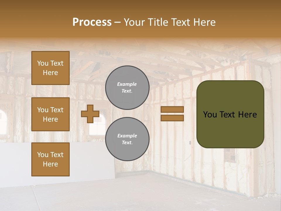 Construction Foam Insulation PowerPoint Template