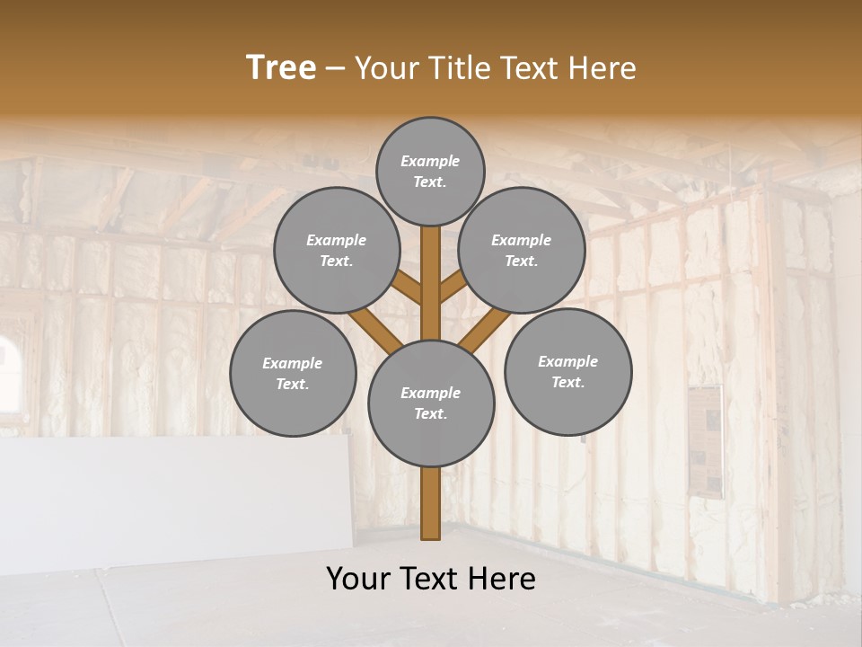 Construction Foam Insulation PowerPoint Template