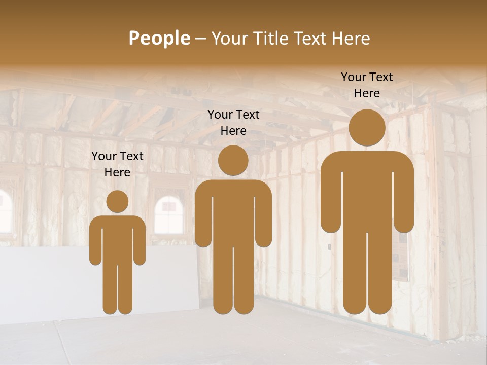 Construction Foam Insulation PowerPoint Template