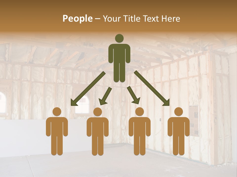Construction Foam Insulation PowerPoint Template