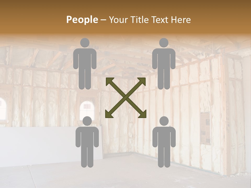 Construction Foam Insulation PowerPoint Template