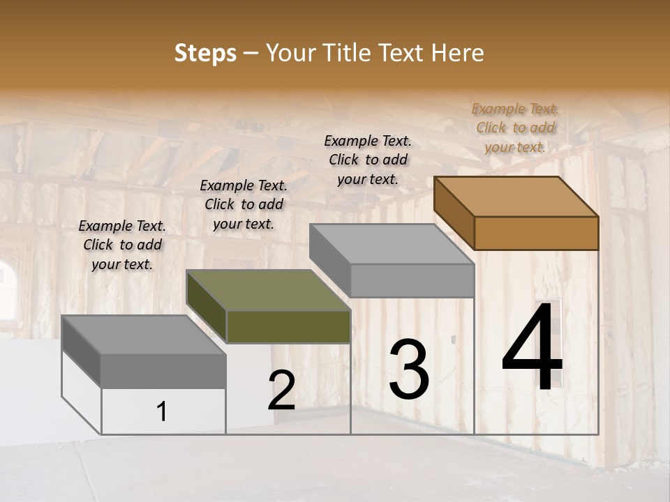 Construction Foam Insulation PowerPoint Template