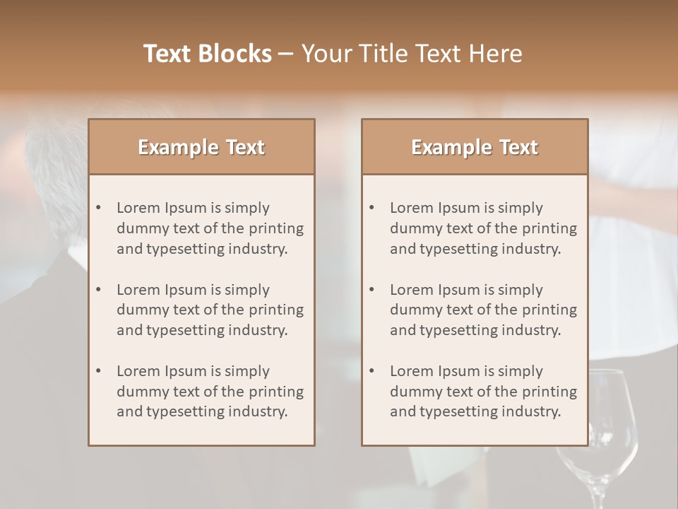 A Man In A Suit Holding A Bottle Of Wine PowerPoint Template