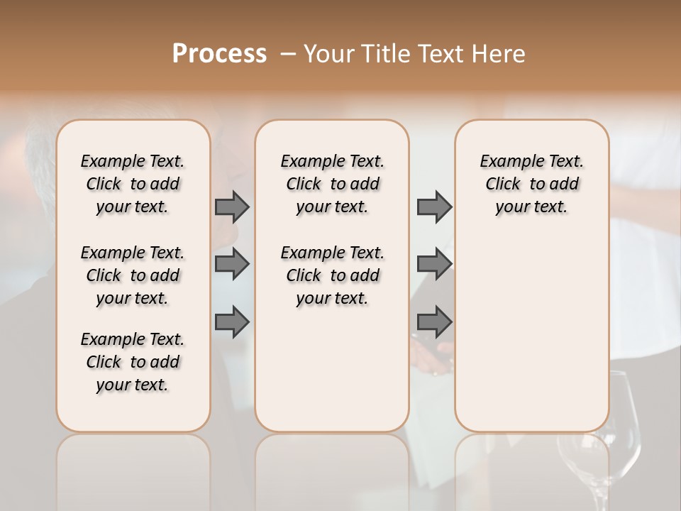 A Man In A Suit Holding A Bottle Of Wine PowerPoint Template