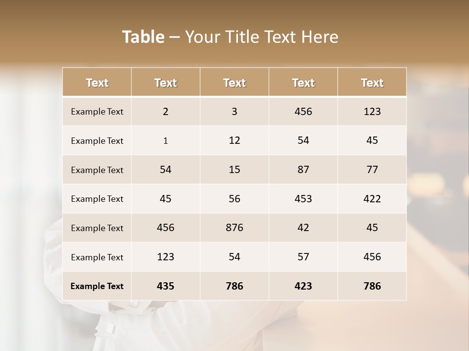 A Chef Standing In Front Of A Counter With His Arms Crossed PowerPoint Template