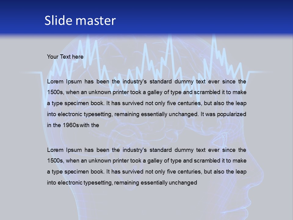 Males Crowded Hands PowerPoint Template