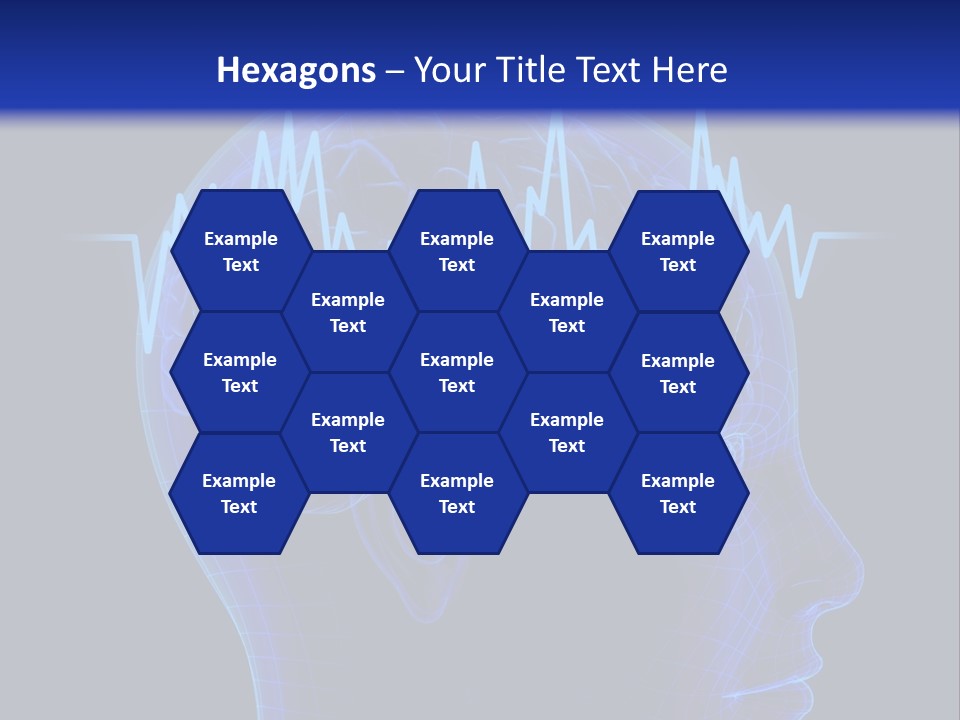 Males Crowded Hands PowerPoint Template