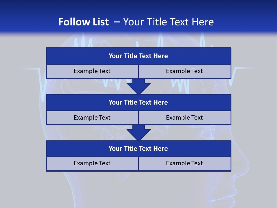 Males Crowded Hands PowerPoint Template