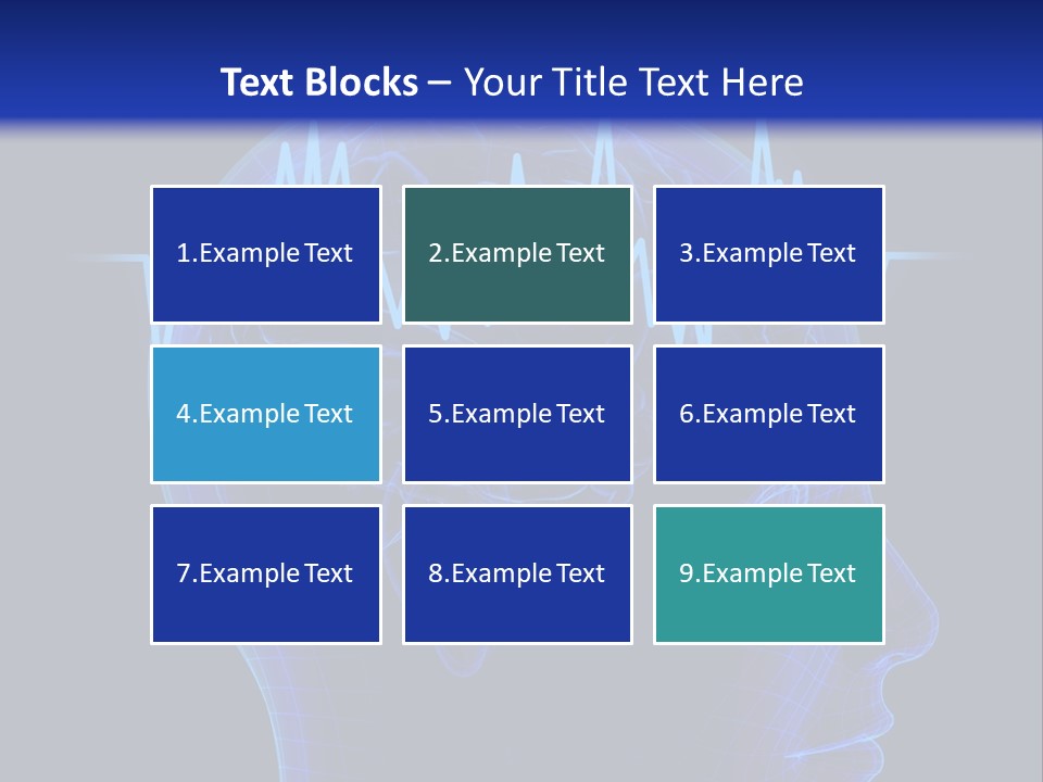 Males Crowded Hands PowerPoint Template