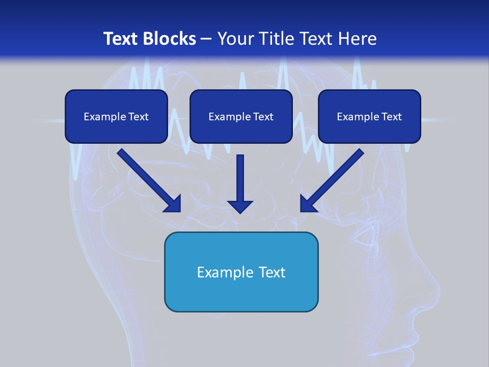 Males Crowded Hands PowerPoint Template