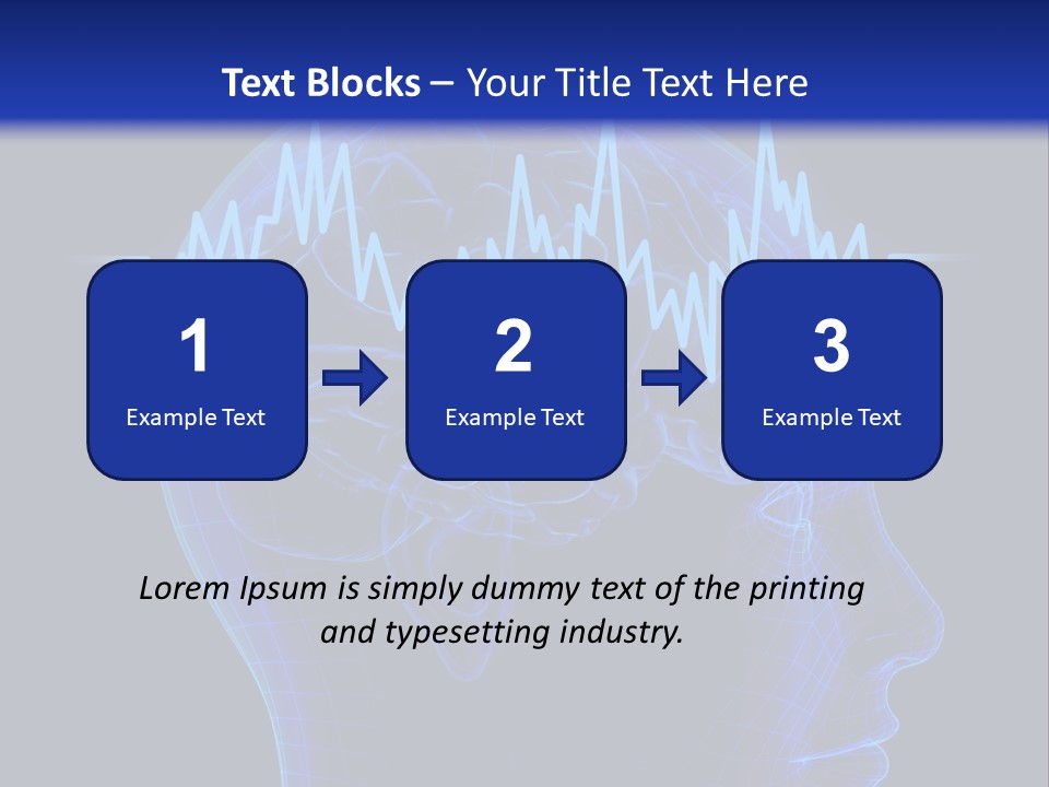Males Crowded Hands PowerPoint Template