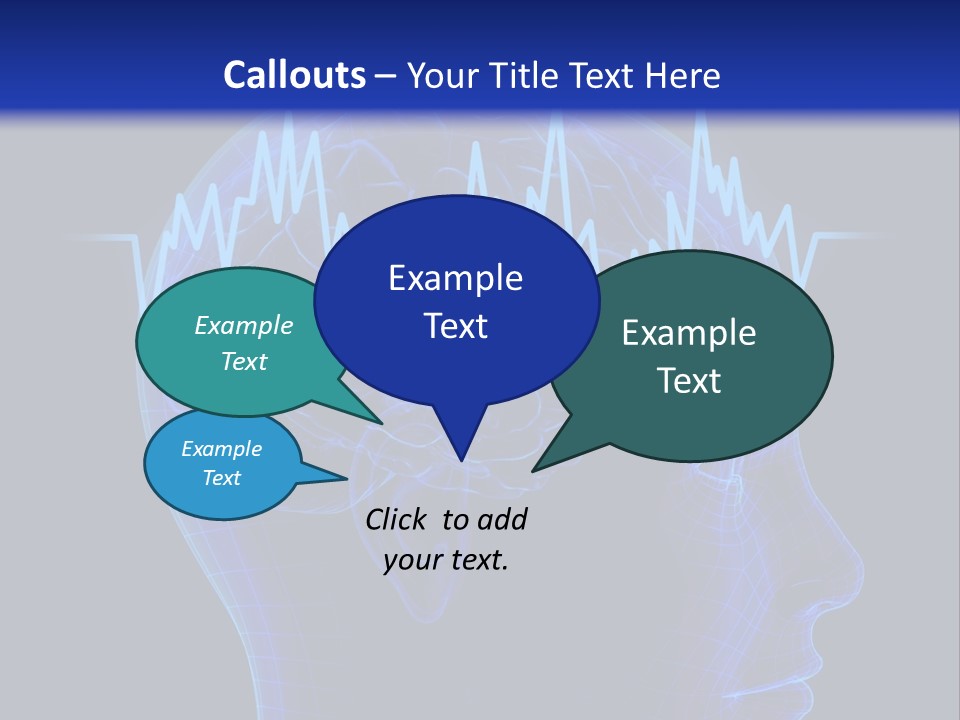 Males Crowded Hands PowerPoint Template