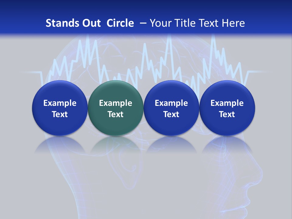 Males Crowded Hands PowerPoint Template