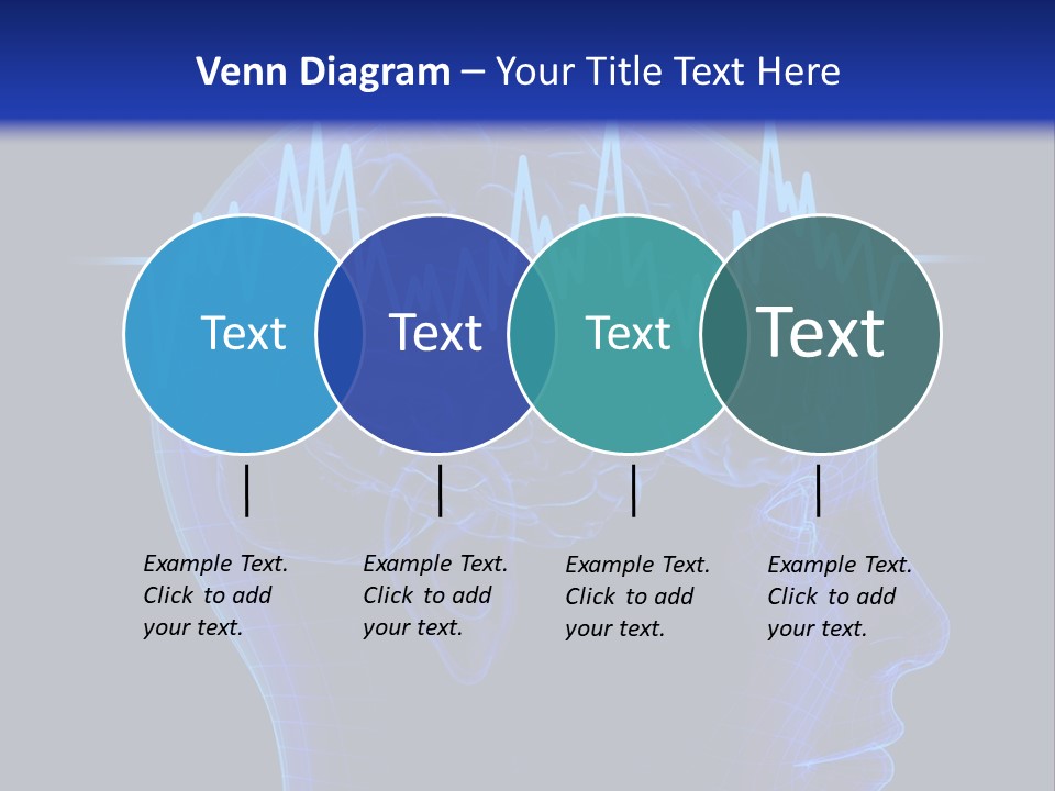 Males Crowded Hands PowerPoint Template