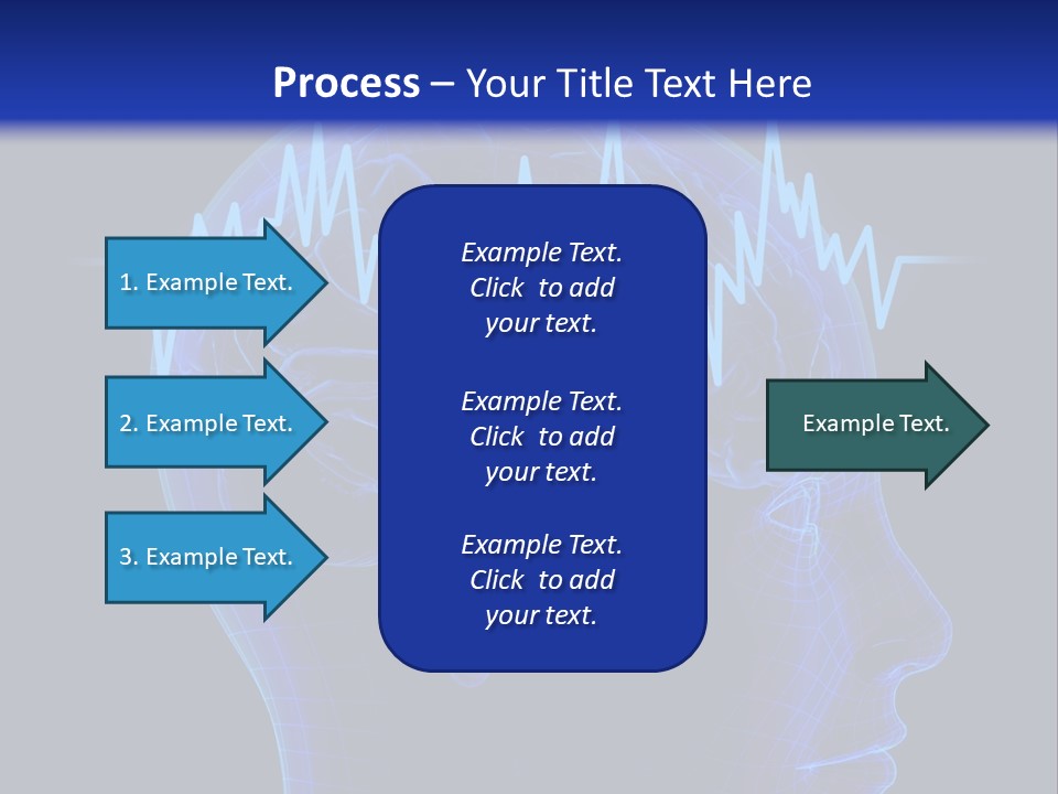 Males Crowded Hands PowerPoint Template
