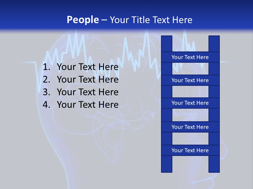 Males Crowded Hands PowerPoint Template