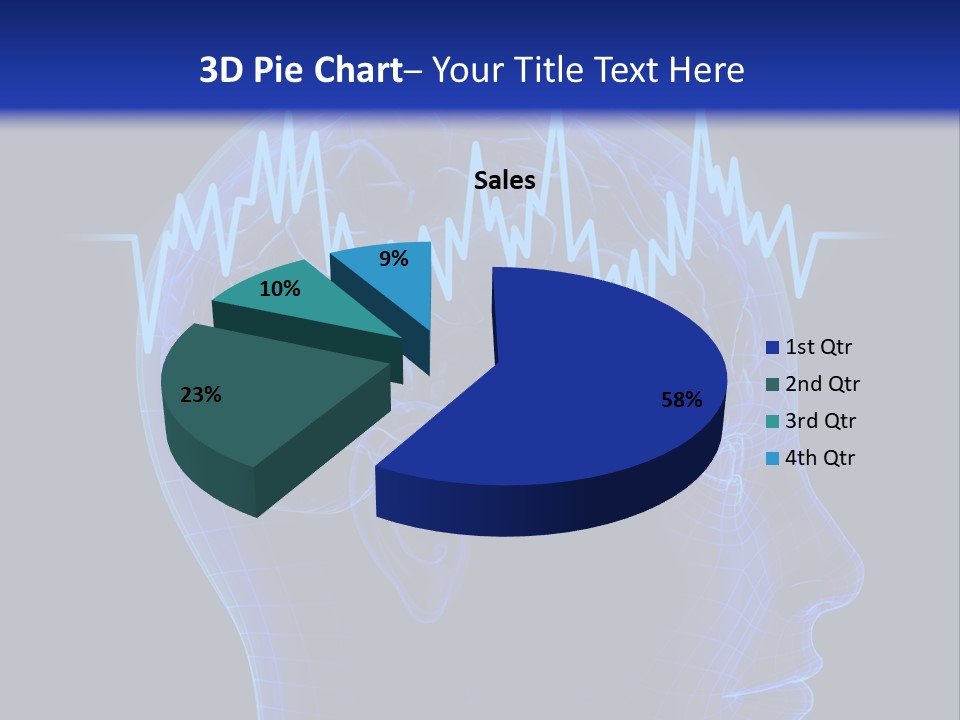 Males Crowded Hands PowerPoint Template