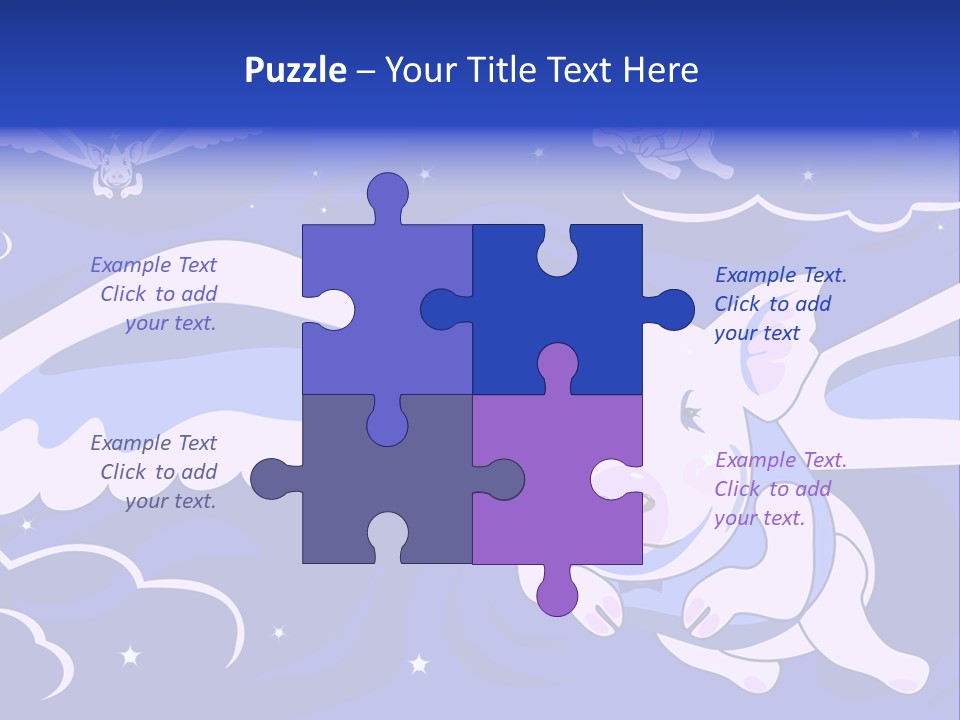 Sky Stars Air PowerPoint Template