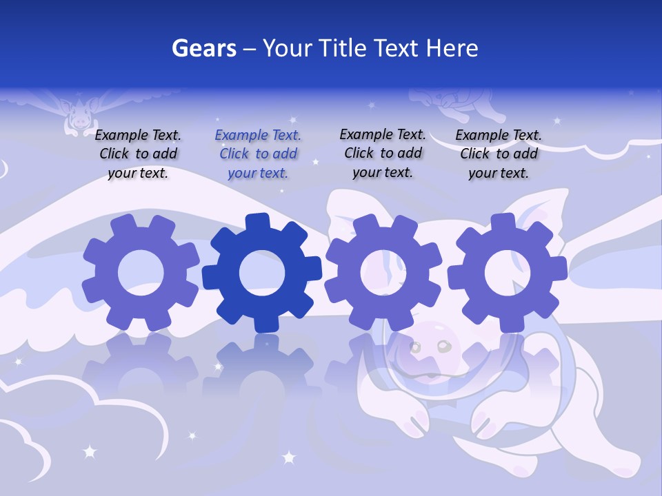 Sky Stars Air PowerPoint Template