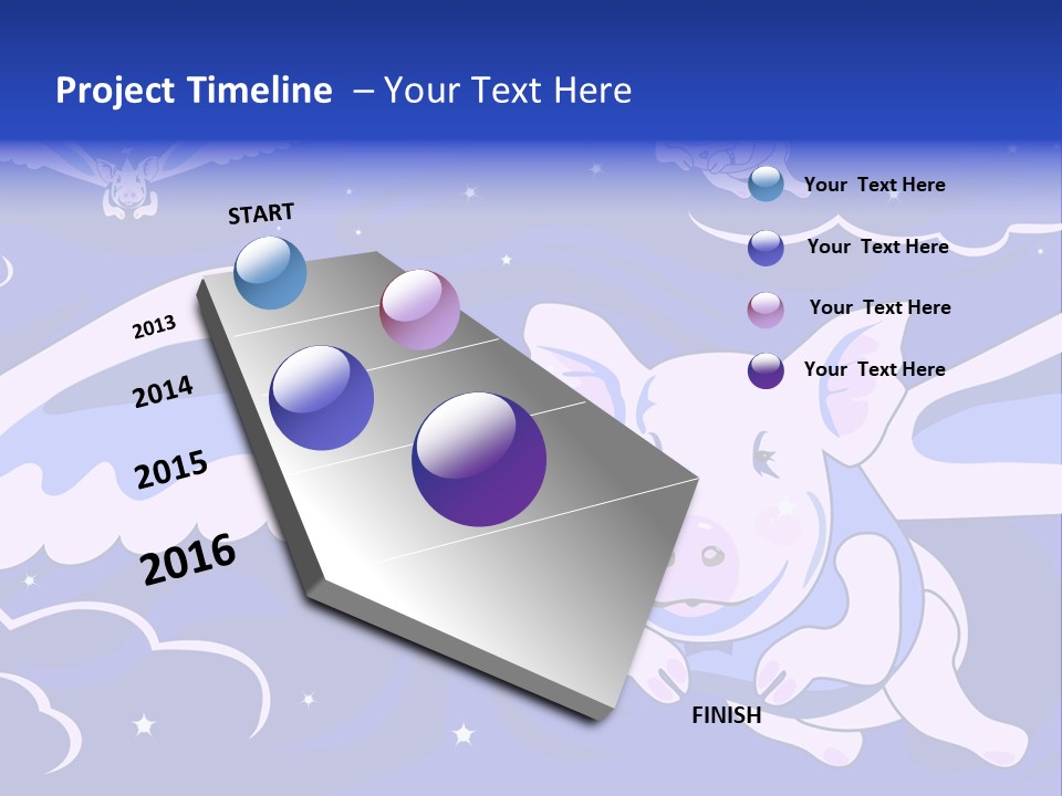 Sky Stars Air PowerPoint Template