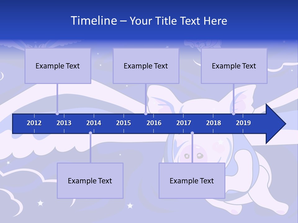 Sky Stars Air PowerPoint Template