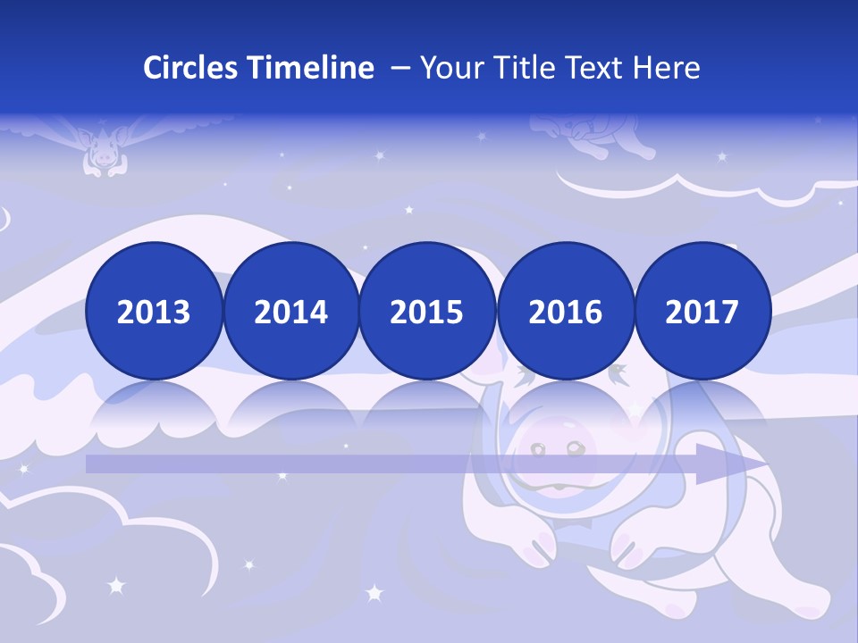 Sky Stars Air PowerPoint Template