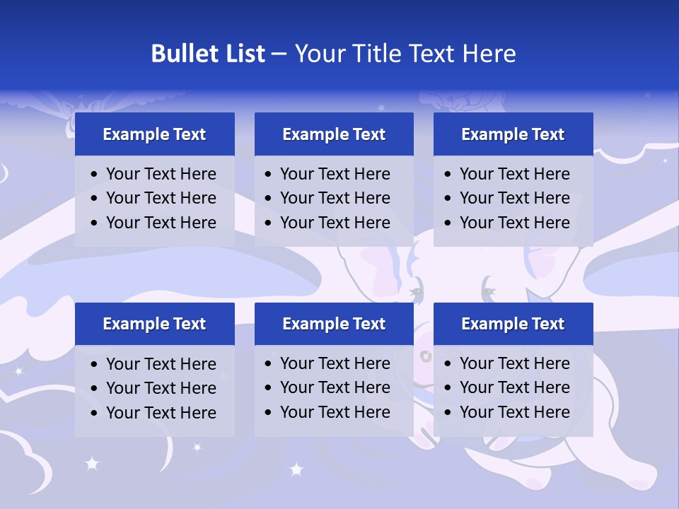 Sky Stars Air PowerPoint Template