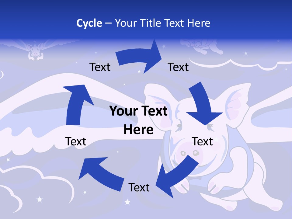 Sky Stars Air PowerPoint Template