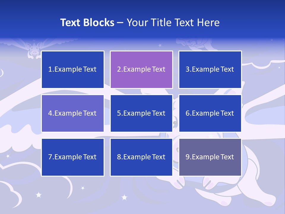 Sky Stars Air PowerPoint Template