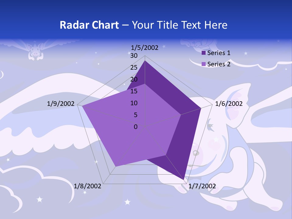 Sky Stars Air PowerPoint Template