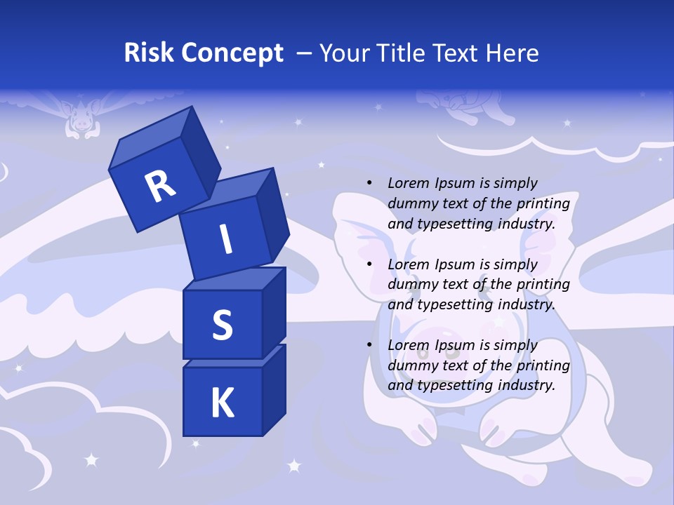 Sky Stars Air PowerPoint Template