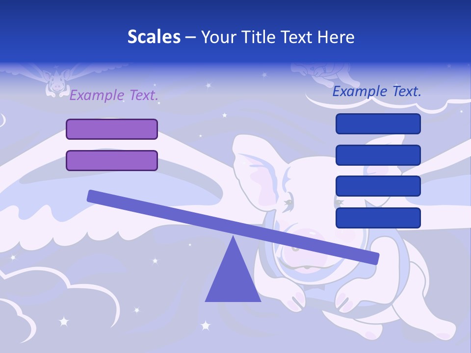 Sky Stars Air PowerPoint Template