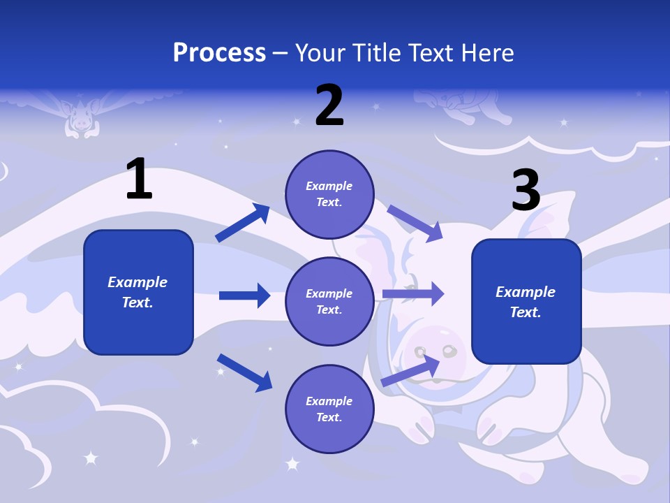 Sky Stars Air PowerPoint Template