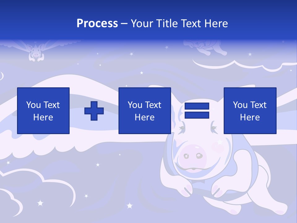 Sky Stars Air PowerPoint Template