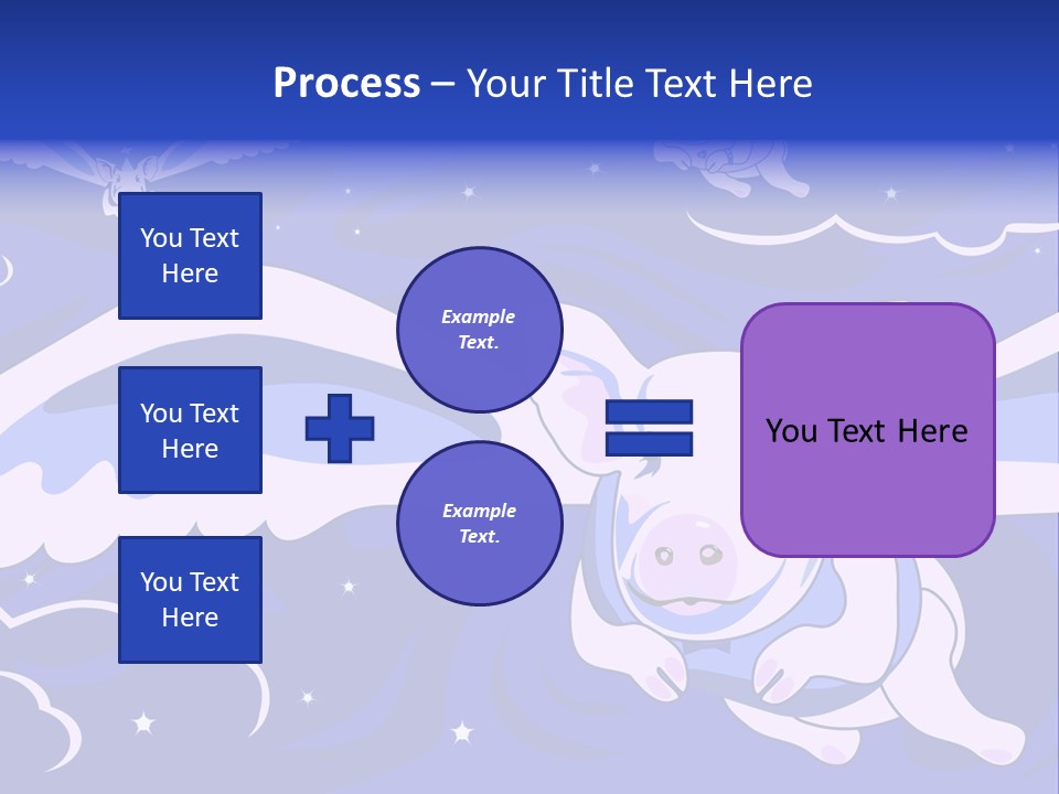 Sky Stars Air PowerPoint Template