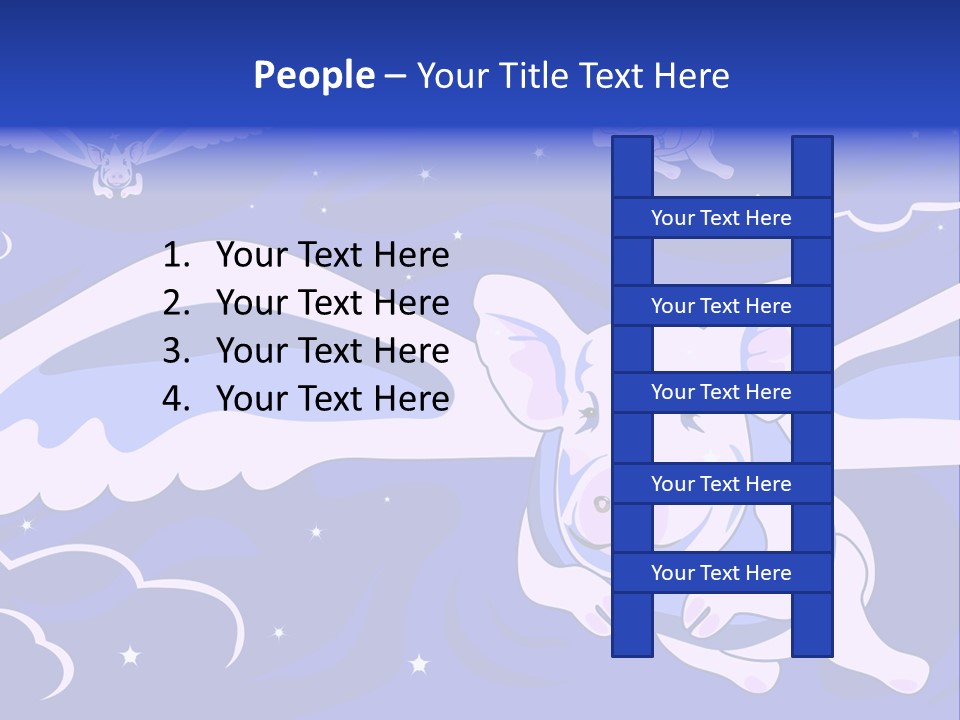 Sky Stars Air PowerPoint Template