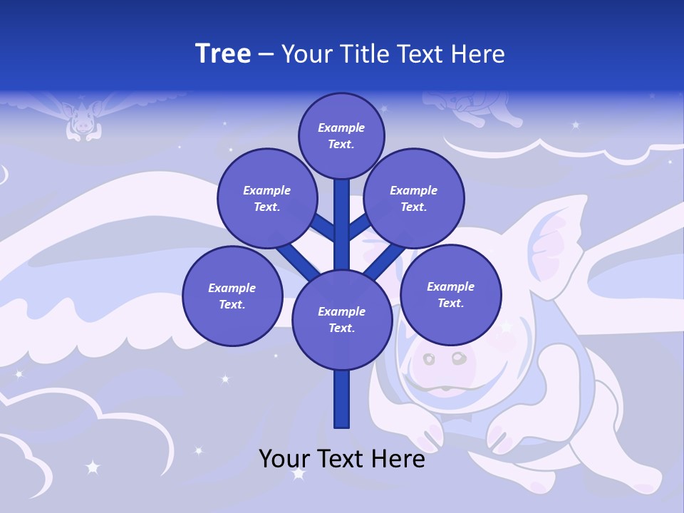 Sky Stars Air PowerPoint Template