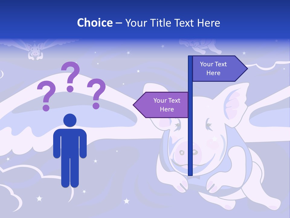 Sky Stars Air PowerPoint Template
