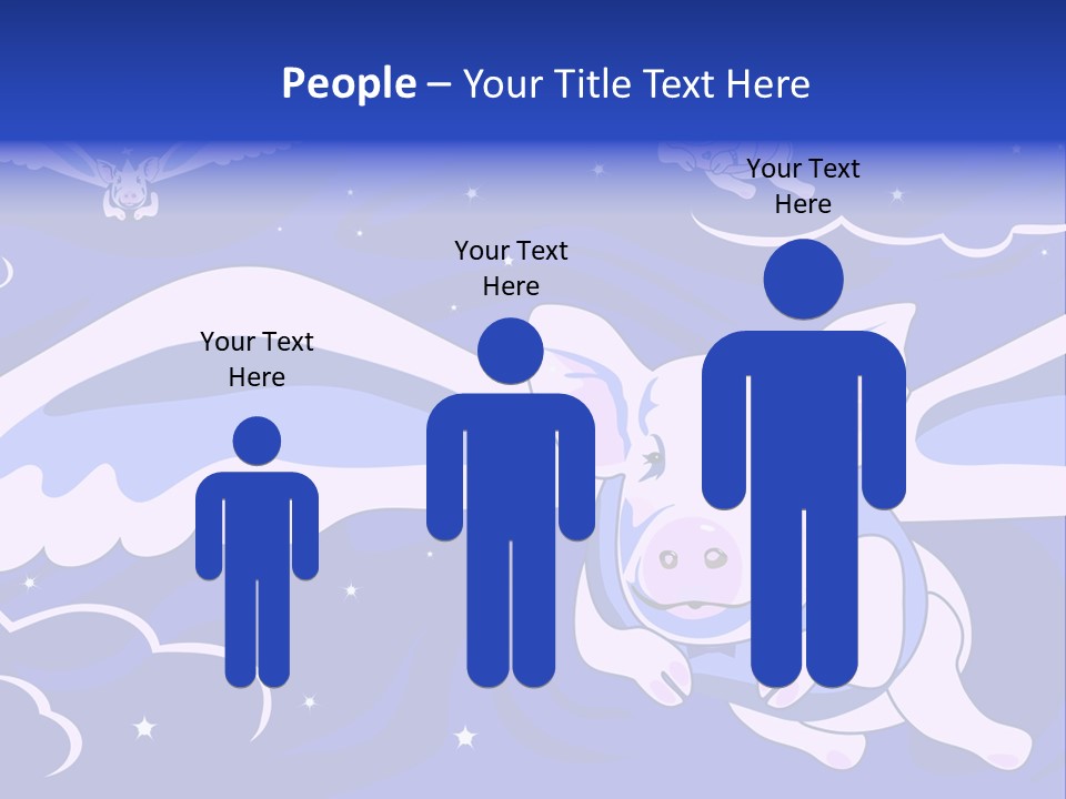 Sky Stars Air PowerPoint Template