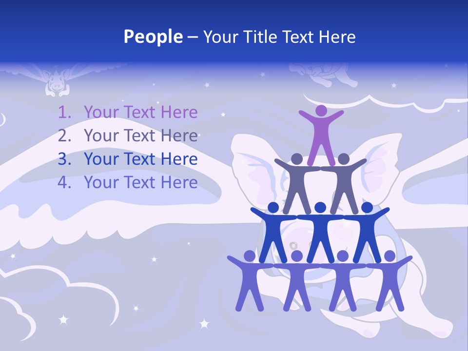 Sky Stars Air PowerPoint Template