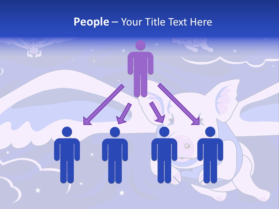 Sky Stars Air PowerPoint Template