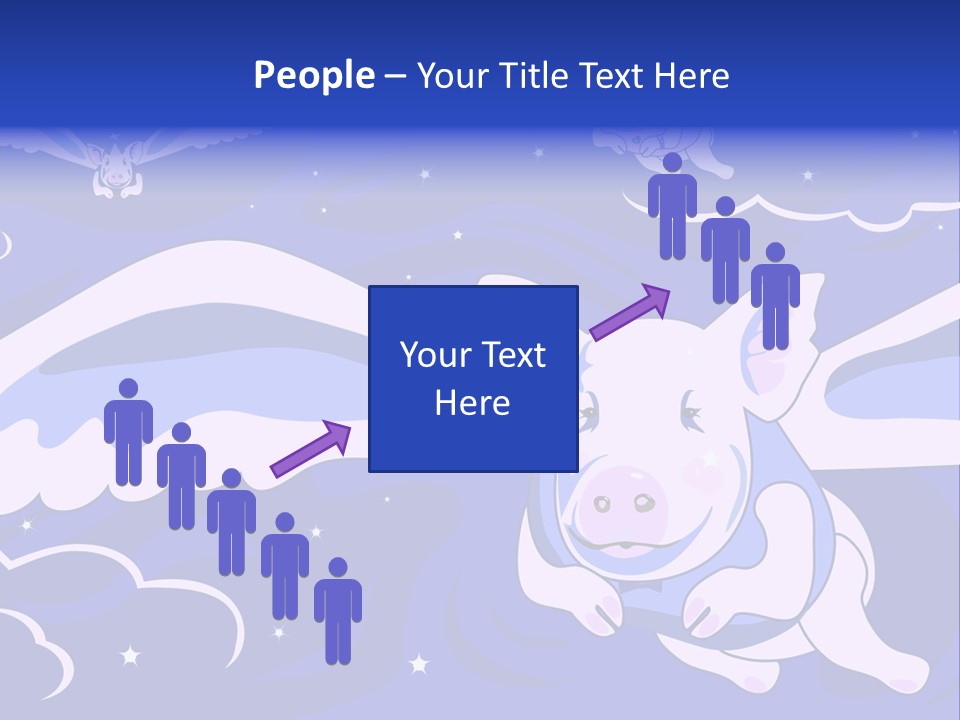 Sky Stars Air PowerPoint Template