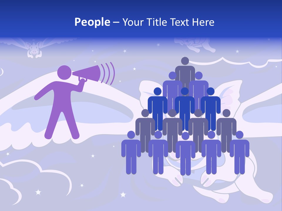 Sky Stars Air PowerPoint Template