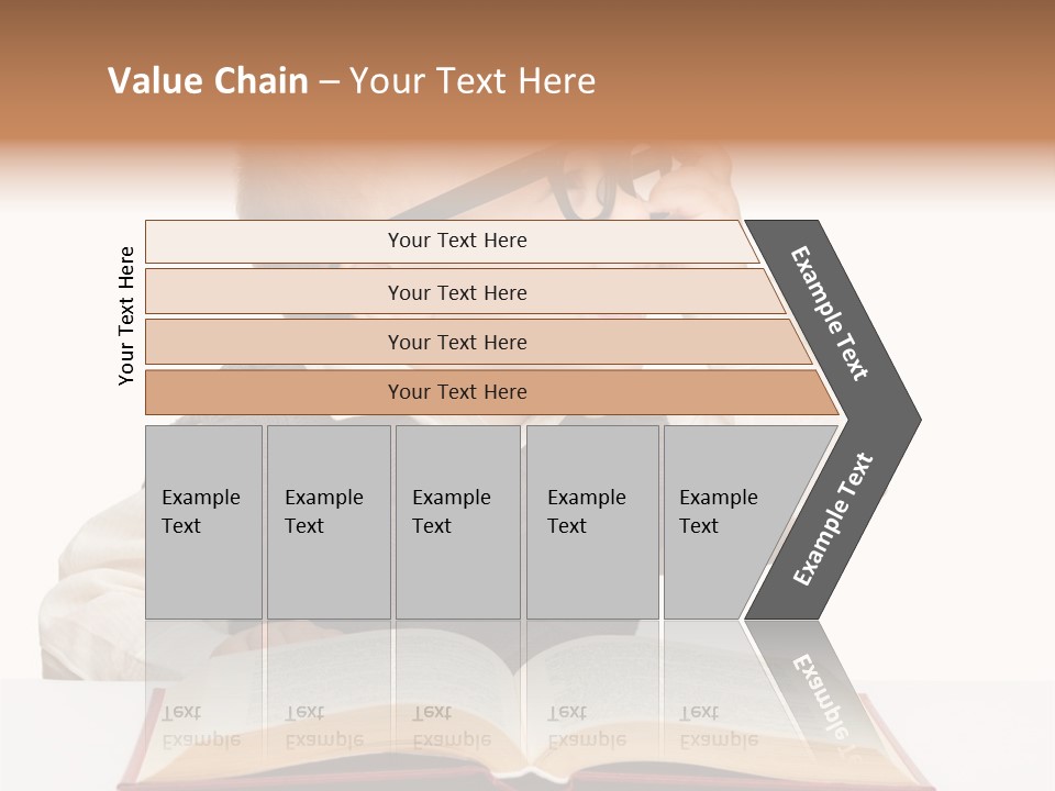 Small Portrait Happy PowerPoint Template